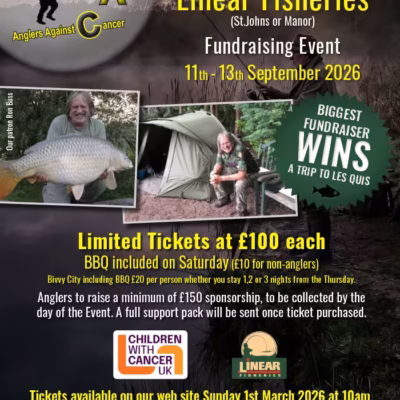 2022 AAC Angling Event at Linear Fisheries